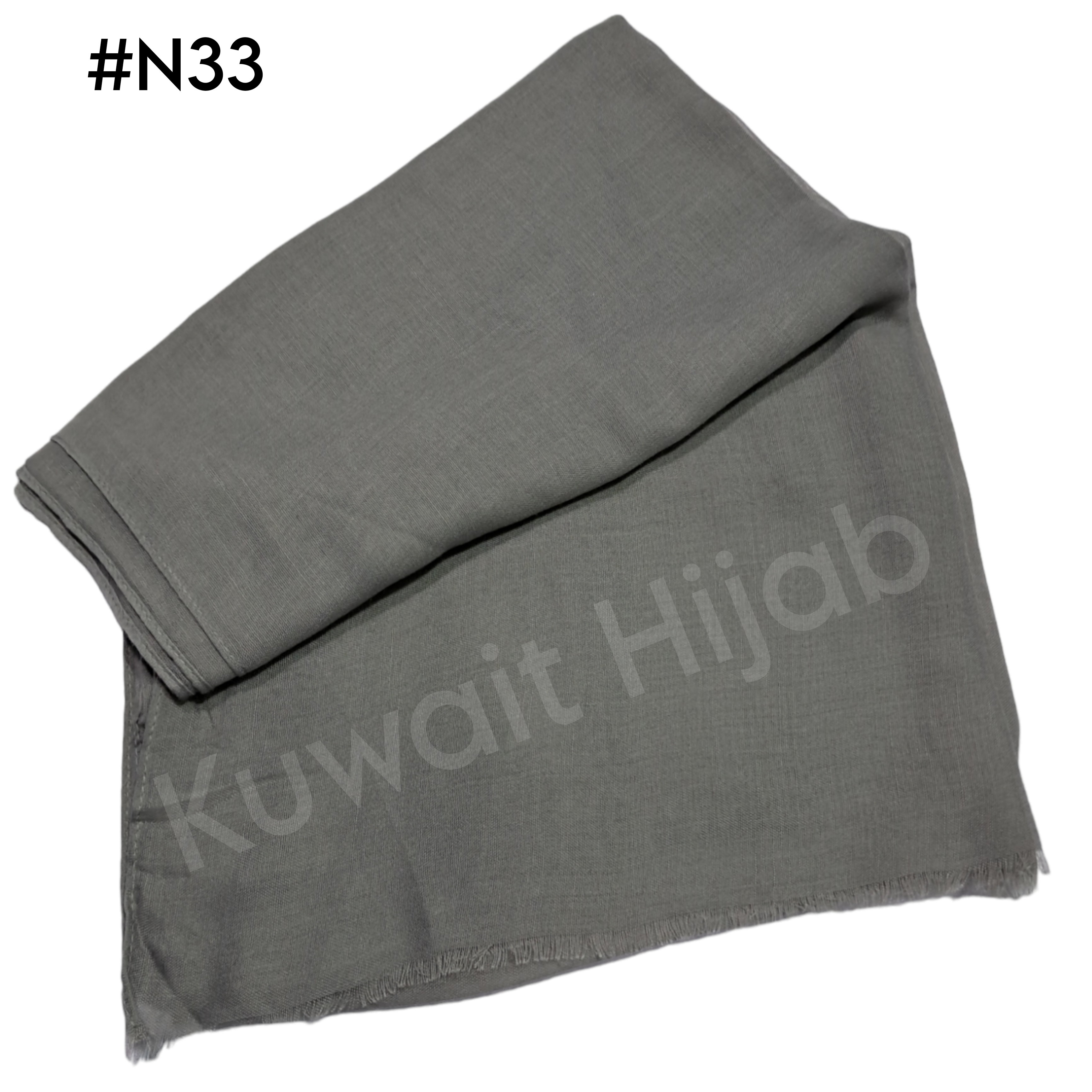 شال حيللل خفيف بدون جفسه (رمادي غامج #N33)