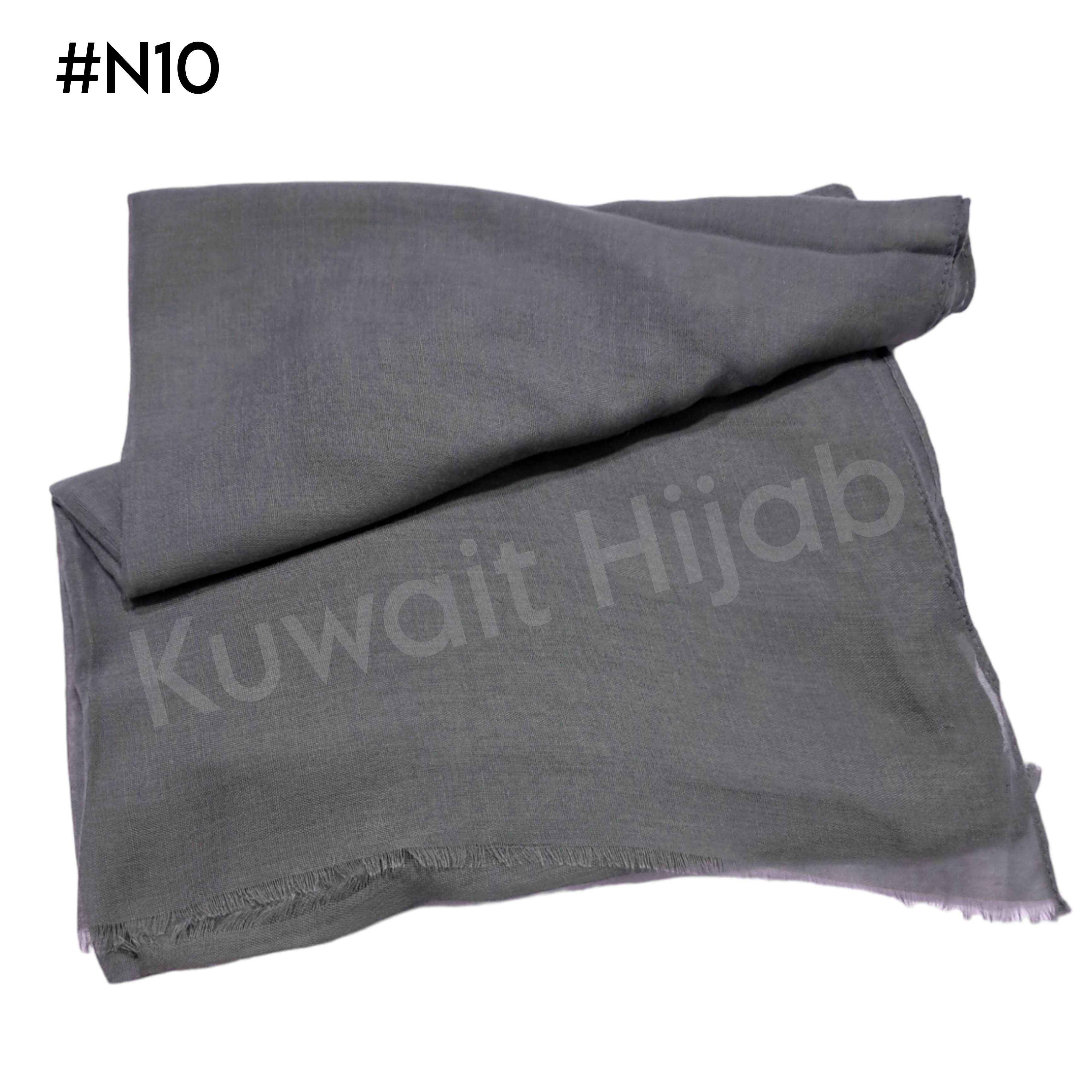 Light weight shawl without jafsa (Dark Grey #N10)