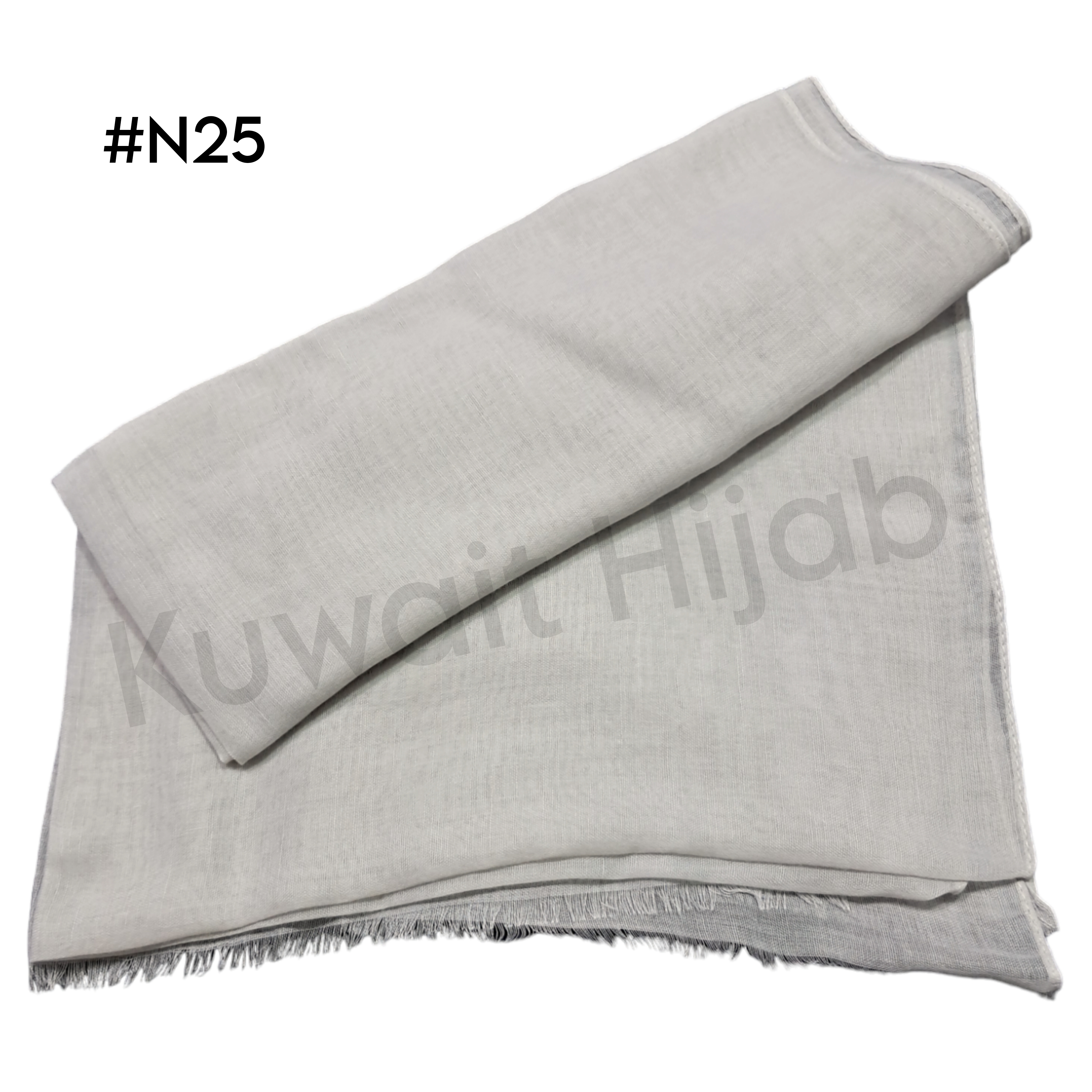 Light weight shawl without jafsa (Light Beige #N25)