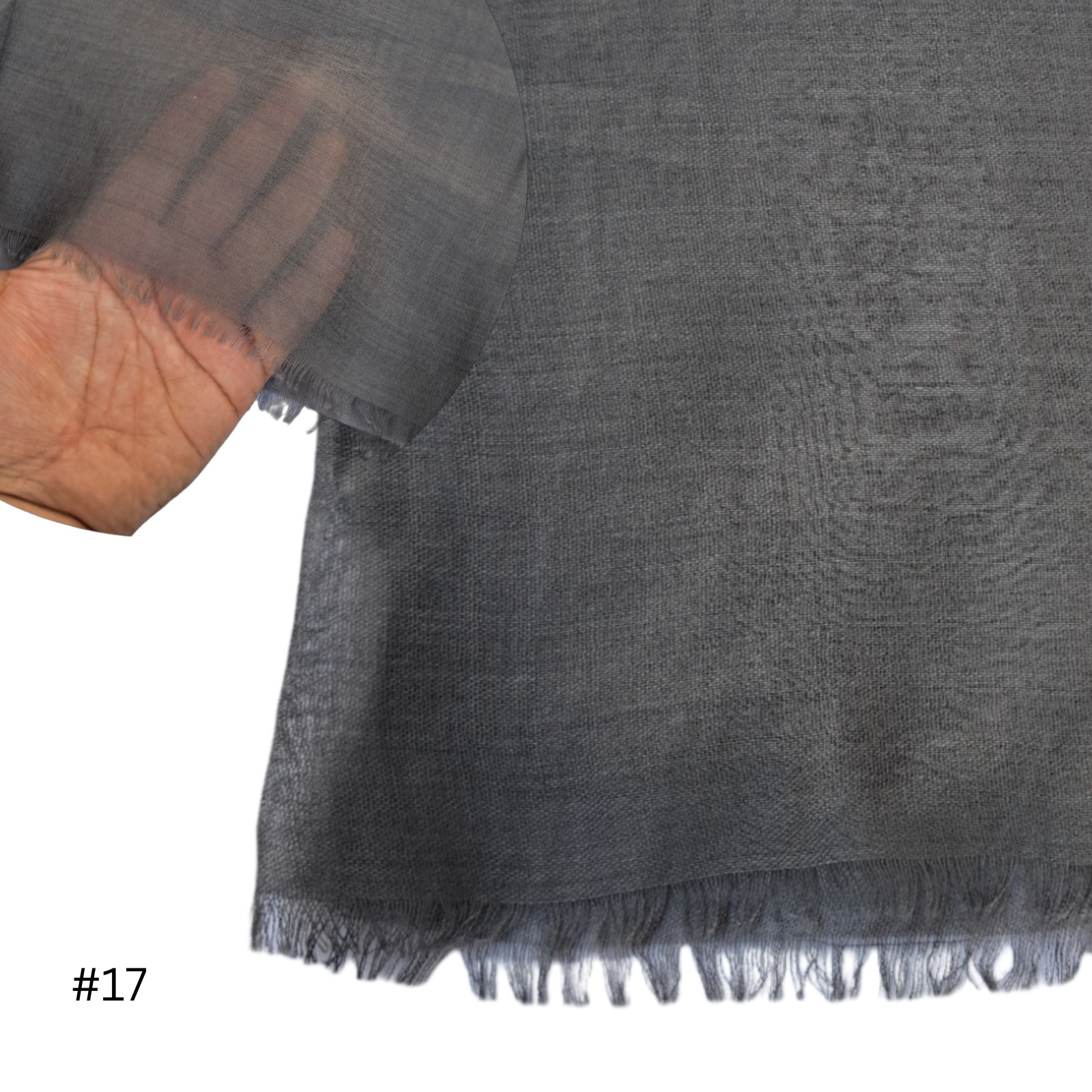 Light weight shawl Small (Dark Grey #17)