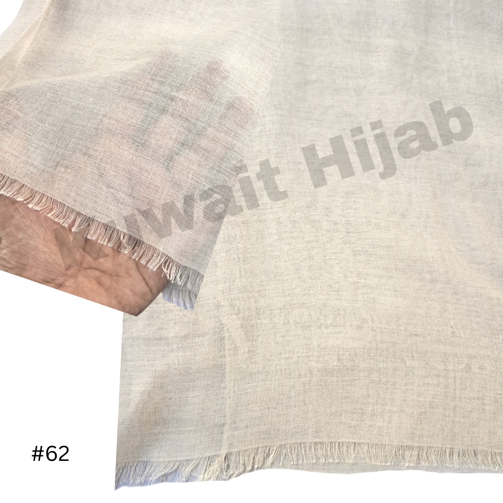 Light weight shawl Small (Light Beige #62)