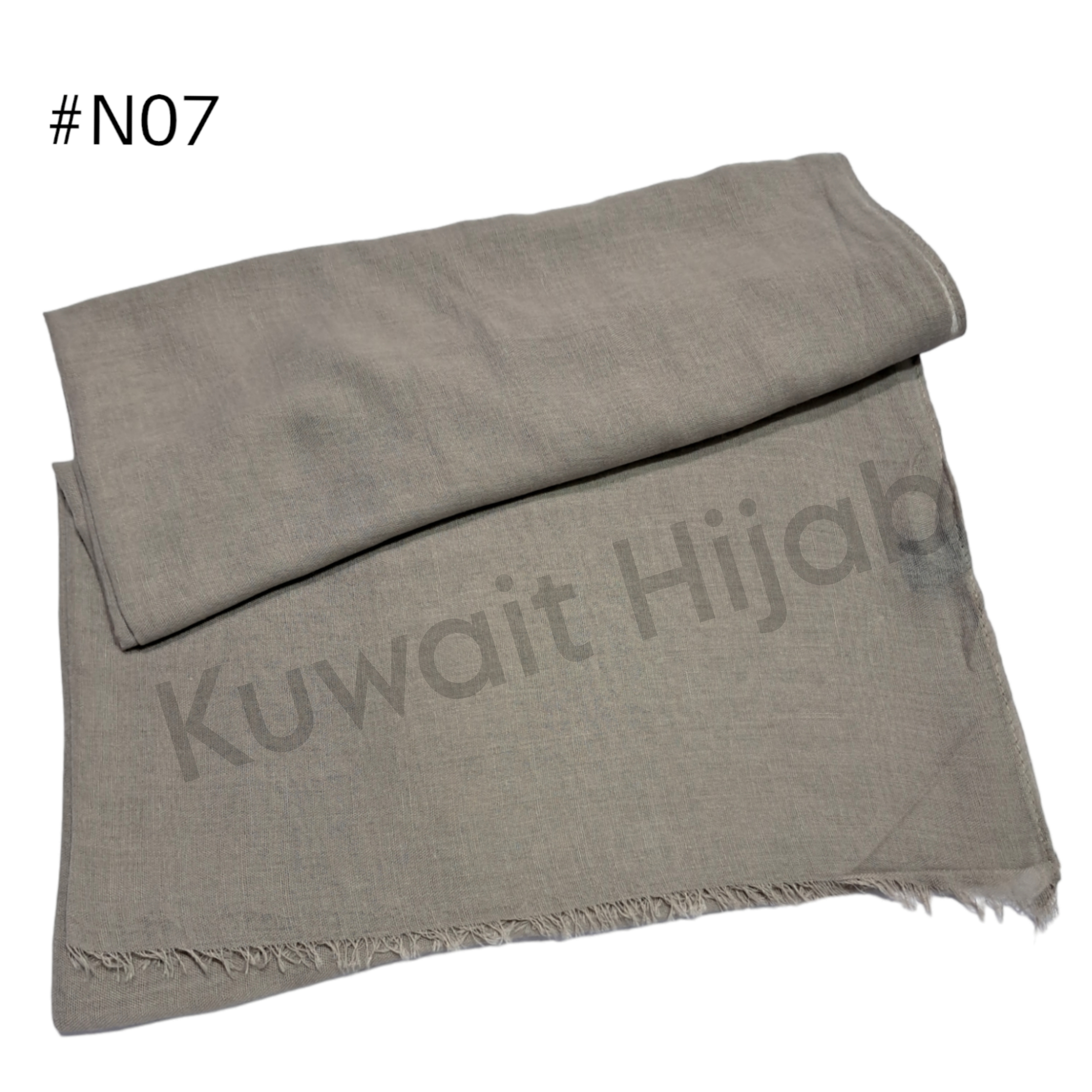 Light weight shawl Small (Dark Beige #N7)