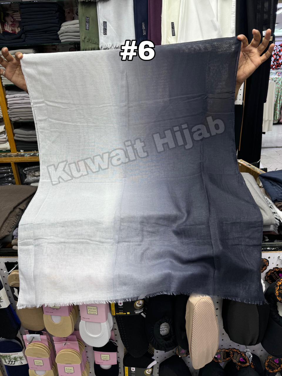 Light Weight shawl Ombre (#6)