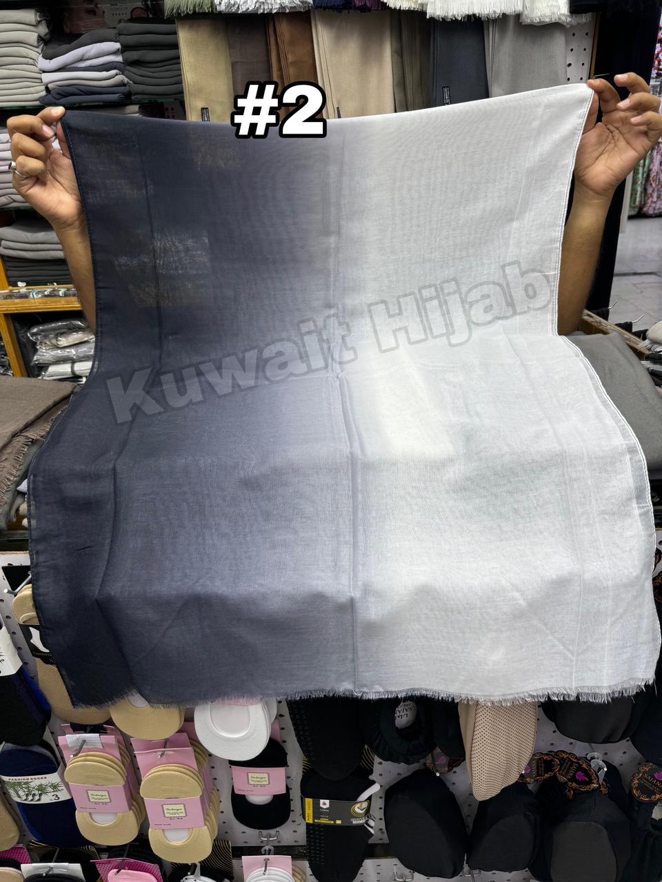 Light Weight shawl Ombre (#2)