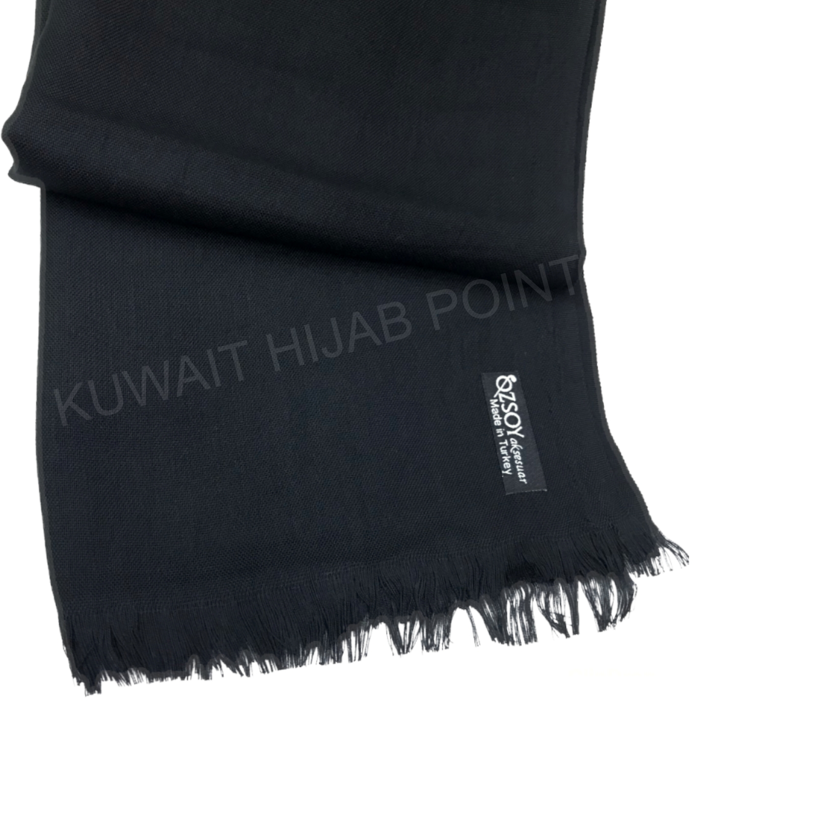 Turkish shawl with jafsa (Black)
