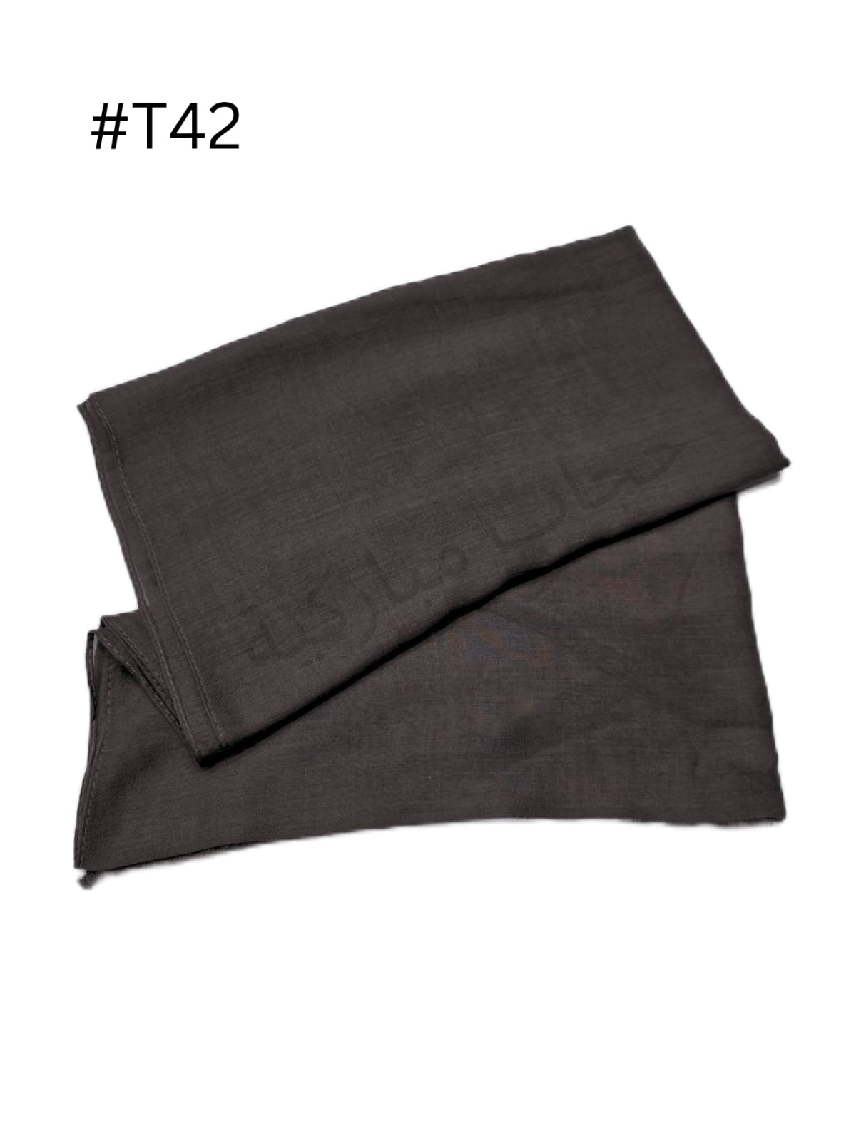 Light weight shawl without jafsa (Brown #T42)