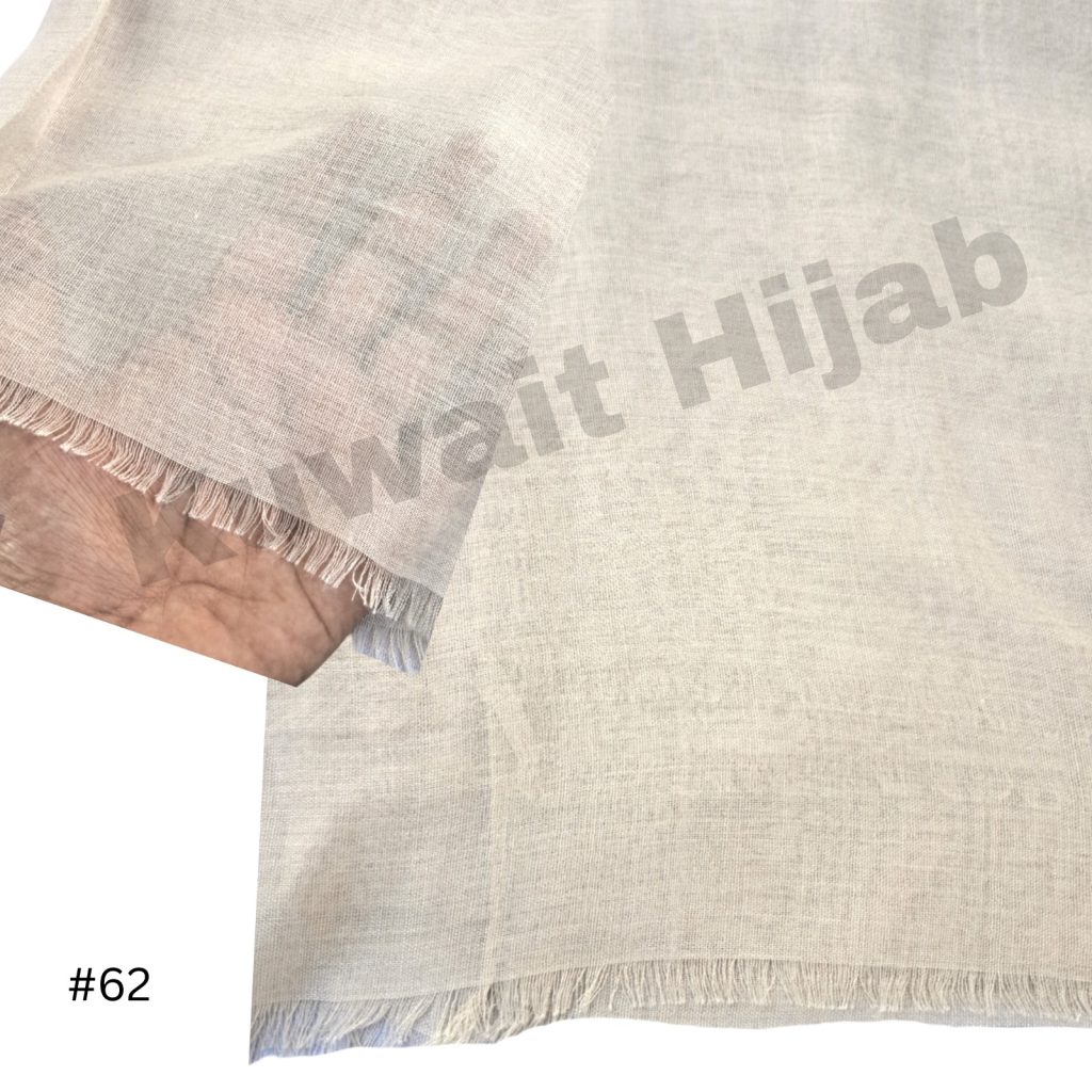 شال حيللل خفيف بدون جفسه (بيج 62#)