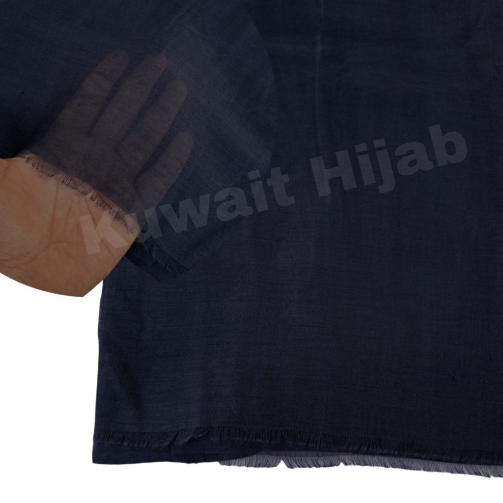 Light weight shawl with jafsa (Black)