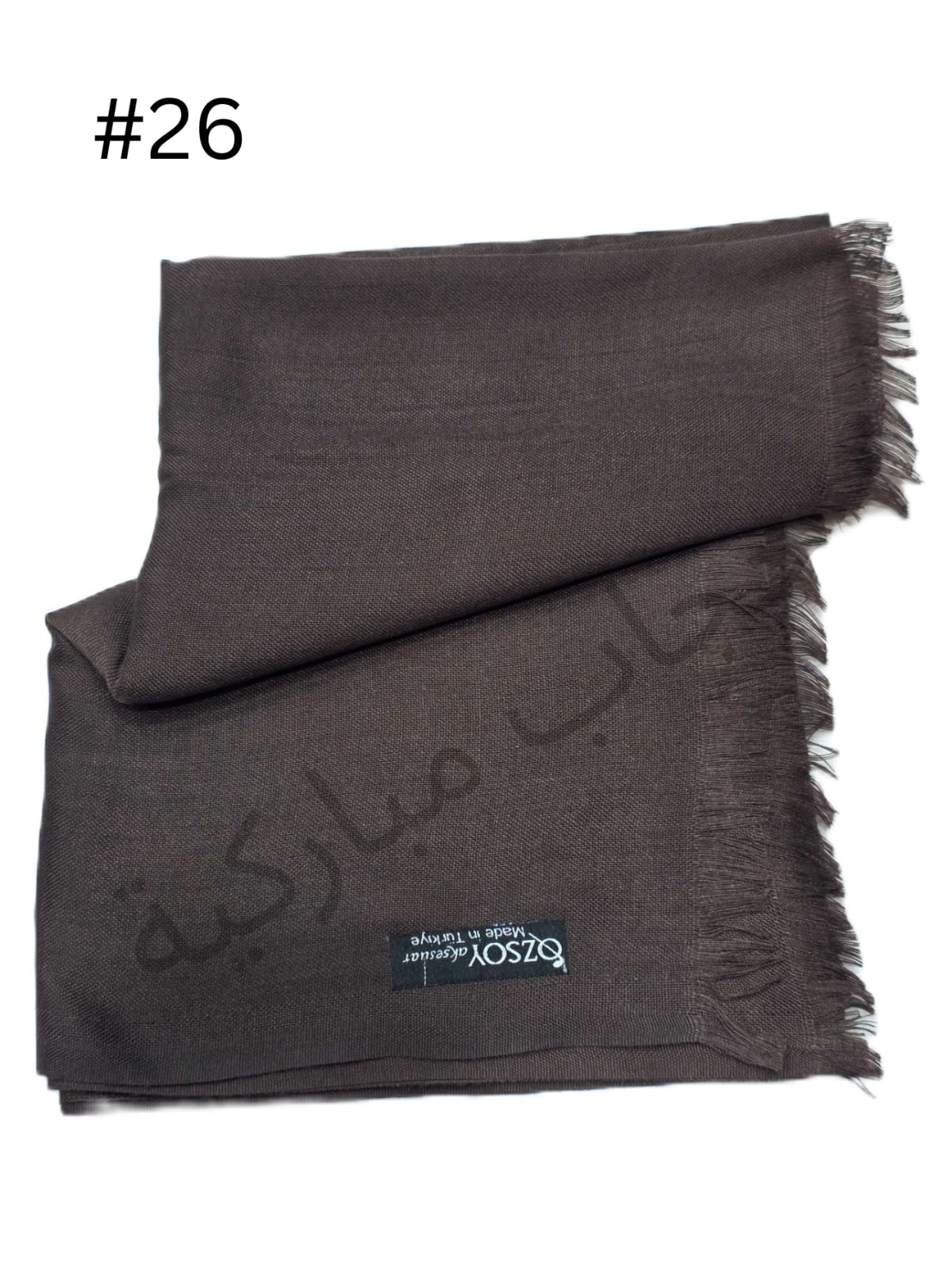 Turkish shawl without jafsa (Brown#26)