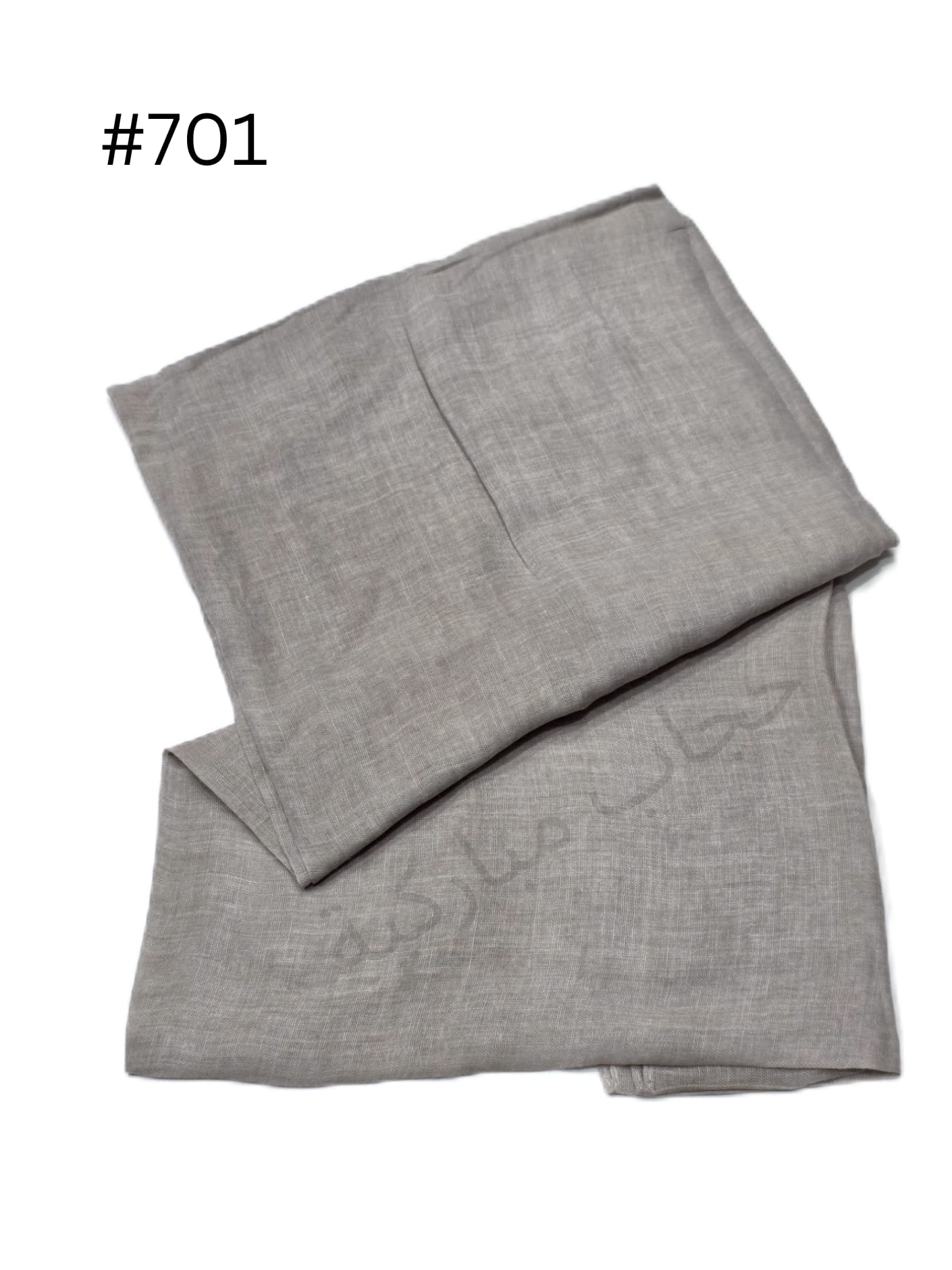 Light weight shawl without jafsa (Beige #701)