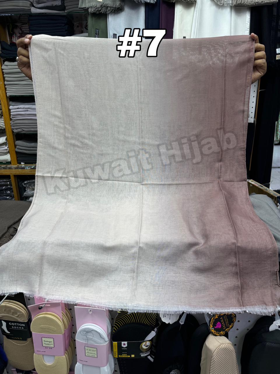 Light Weight shawl Ombre (#7)