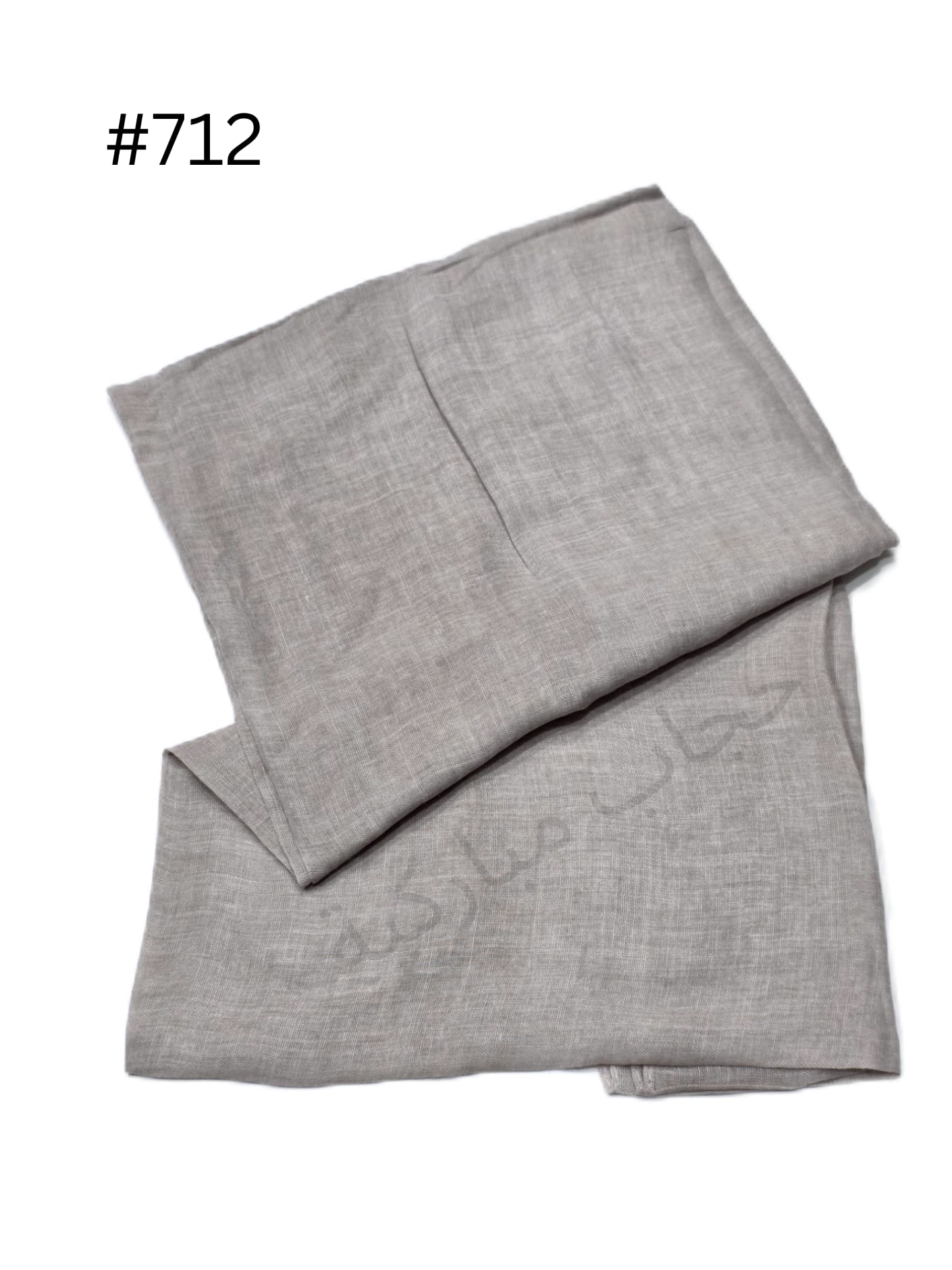 Light weight shawl without jafsa (Beige #712)