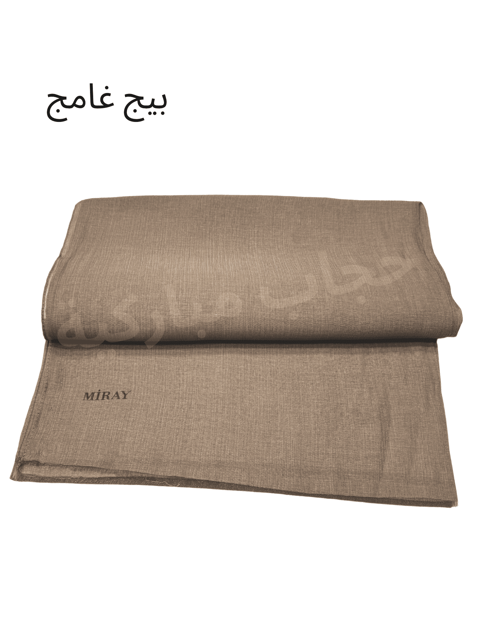 (بيج غامج) شال ميتاليك لمعه