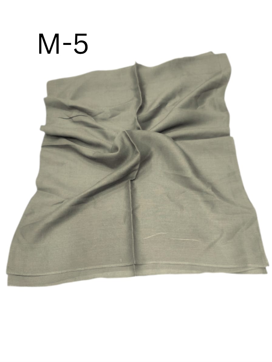 Shawl Linen mumtazi without fringes (Beige #M5)