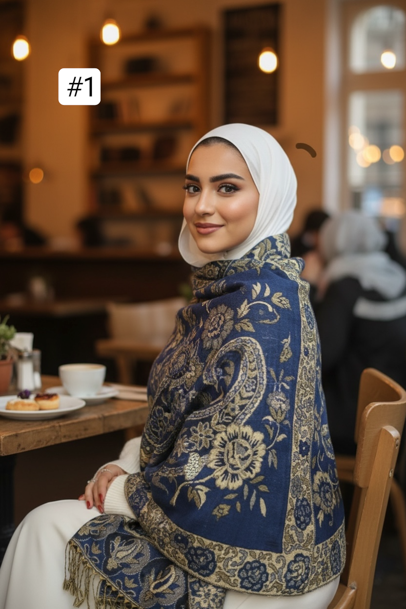 (#1) شال كشميري خفيف