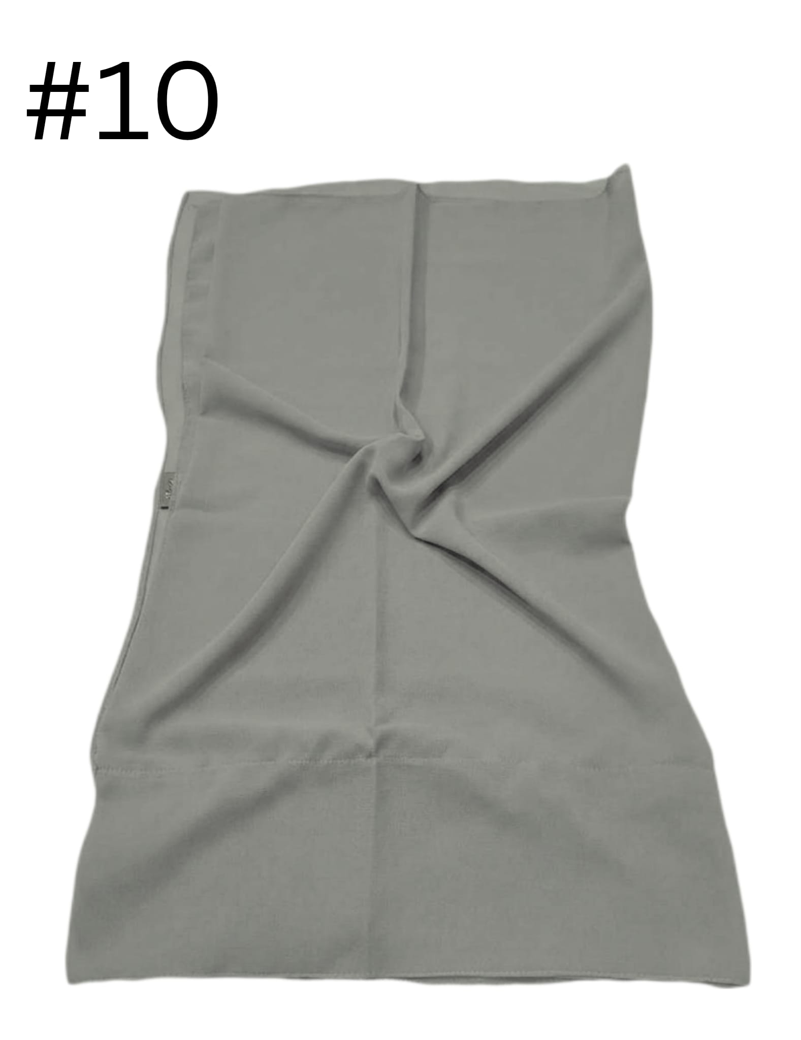 Batana kamil Chiffon Emarati (Grey 10)