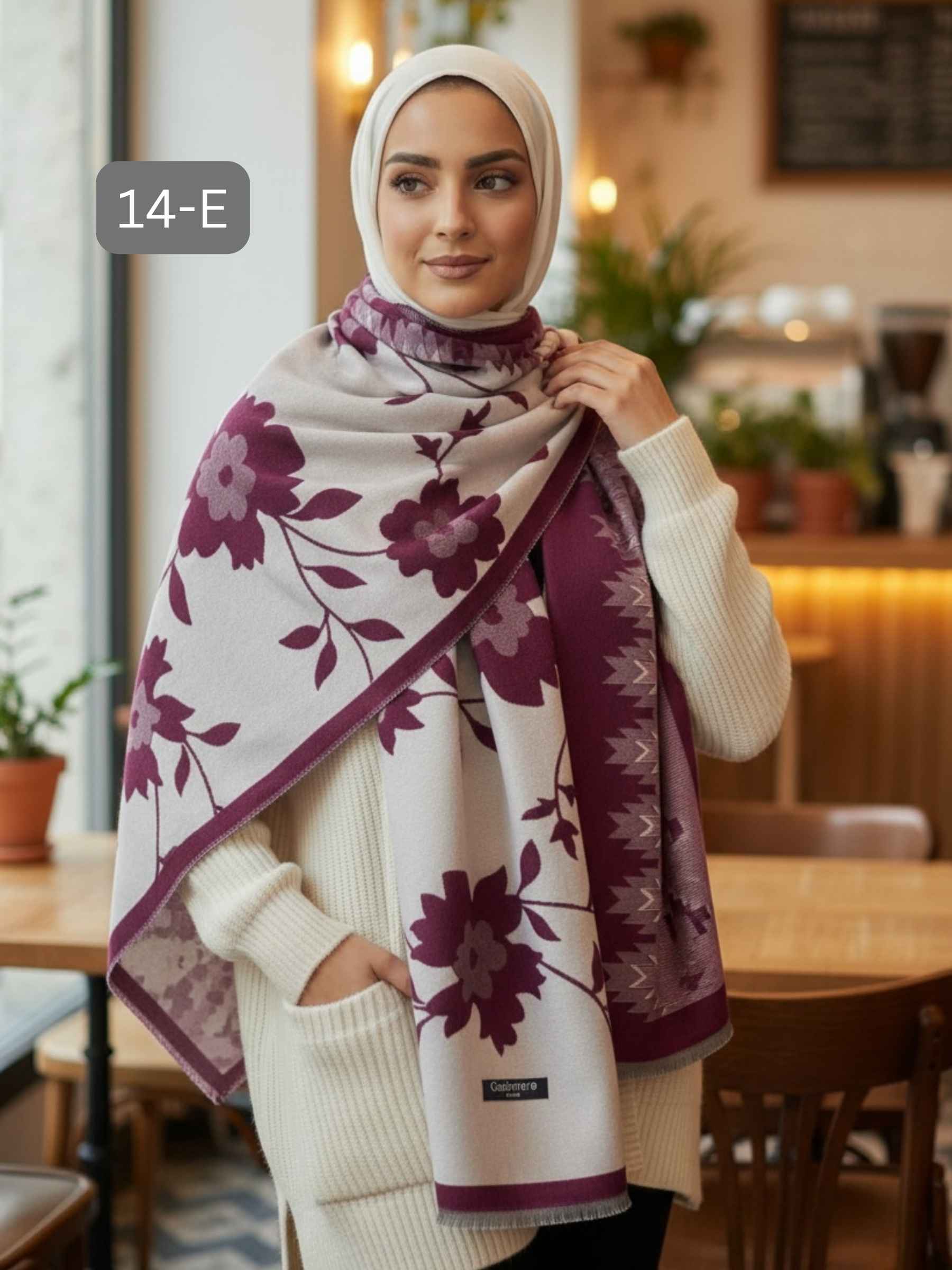Shawl kashmiri (14-E)