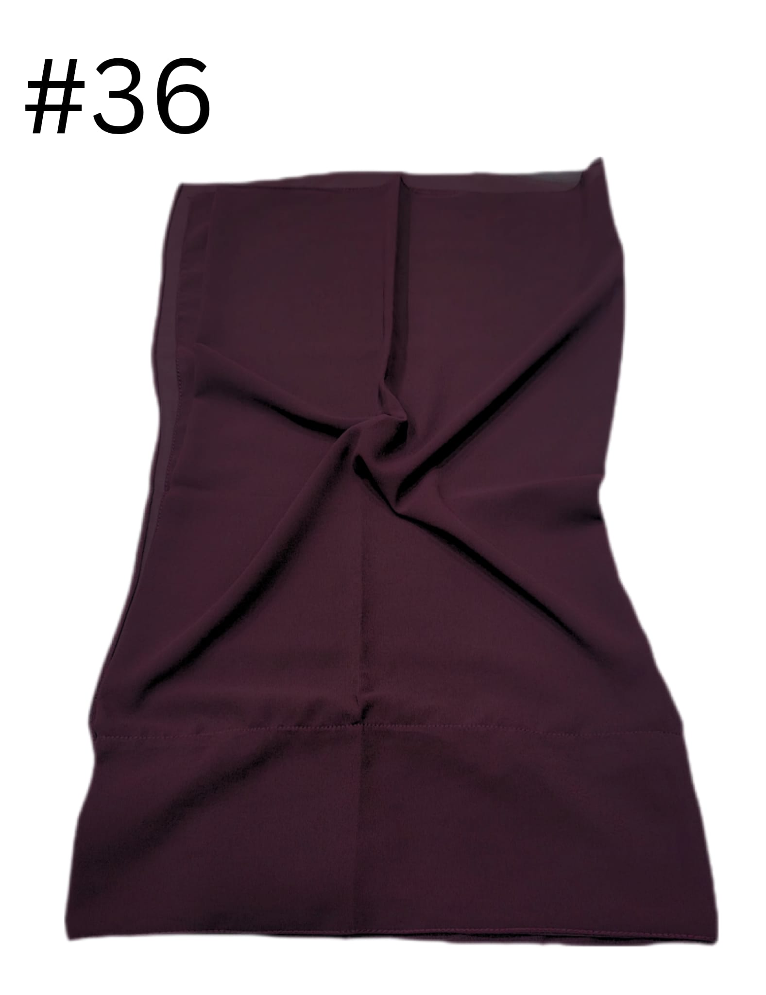 Batana kamil Chiffon Emarati (maroon36)
