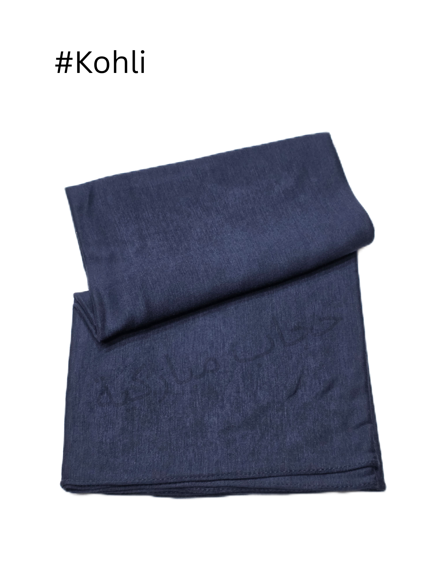 Cotton Double stretch without jafsa (Dark Blue)
