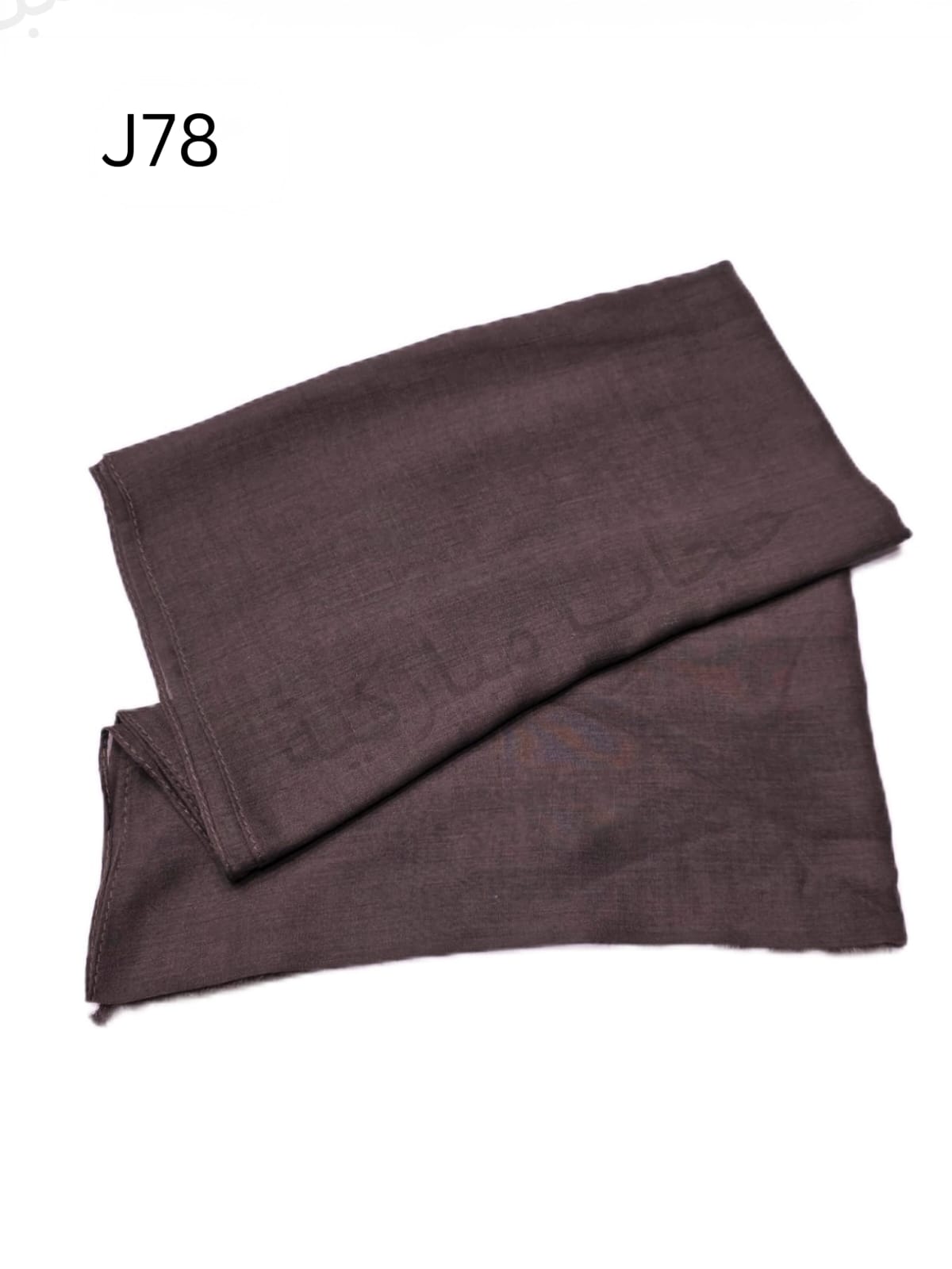 Light weight shawl with jafsa (Brown #J78)