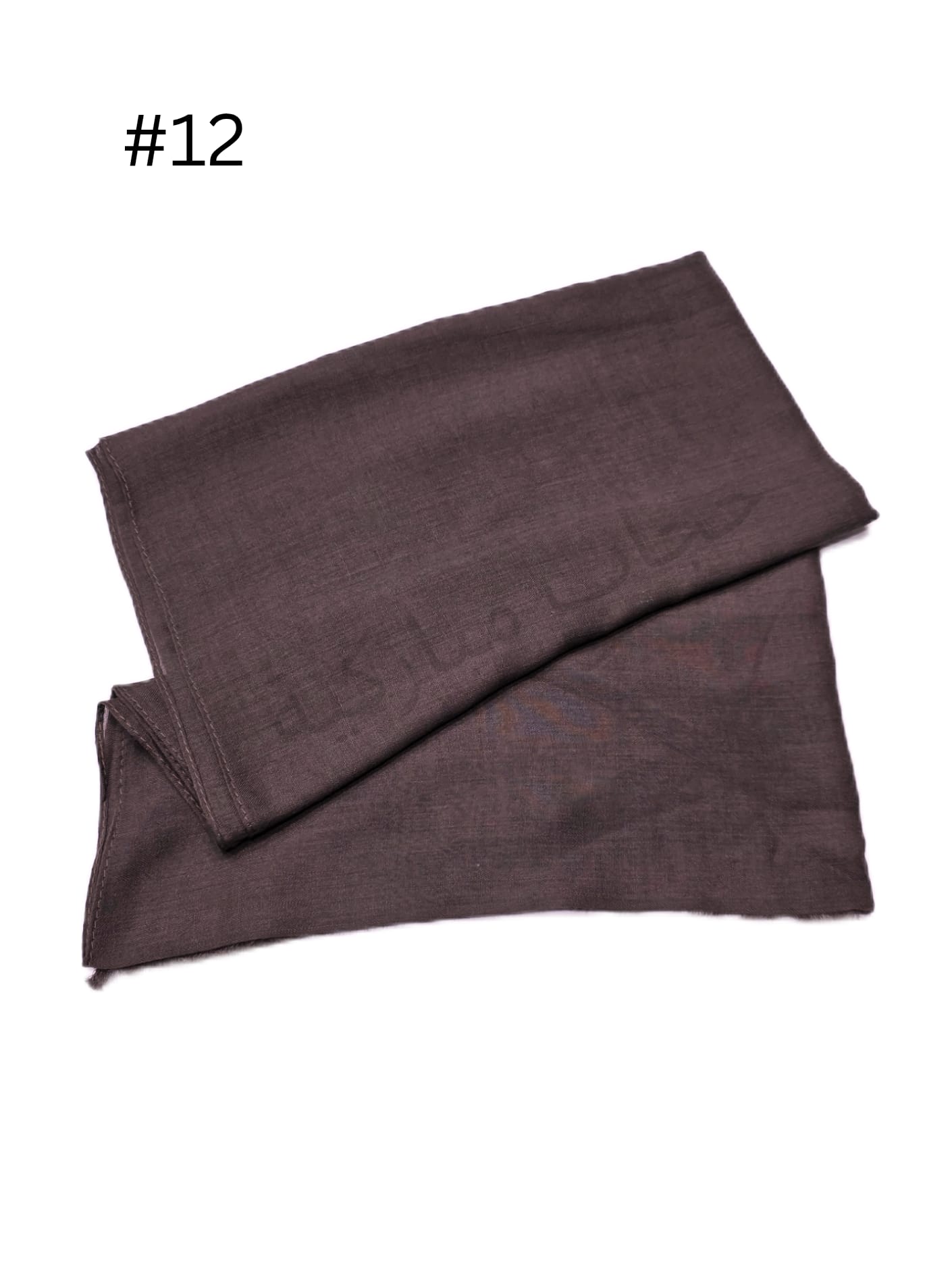 شال حيللل خفيف بدون جفسه (بني درجه #12)