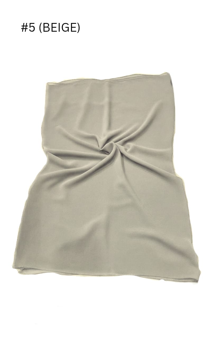 malafa normal Chiffon Emarati (beige) 5