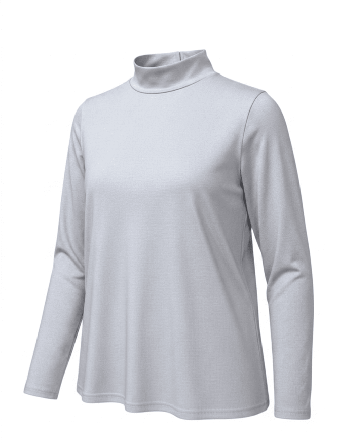 Full Sleeves with high neck (Light Gray)