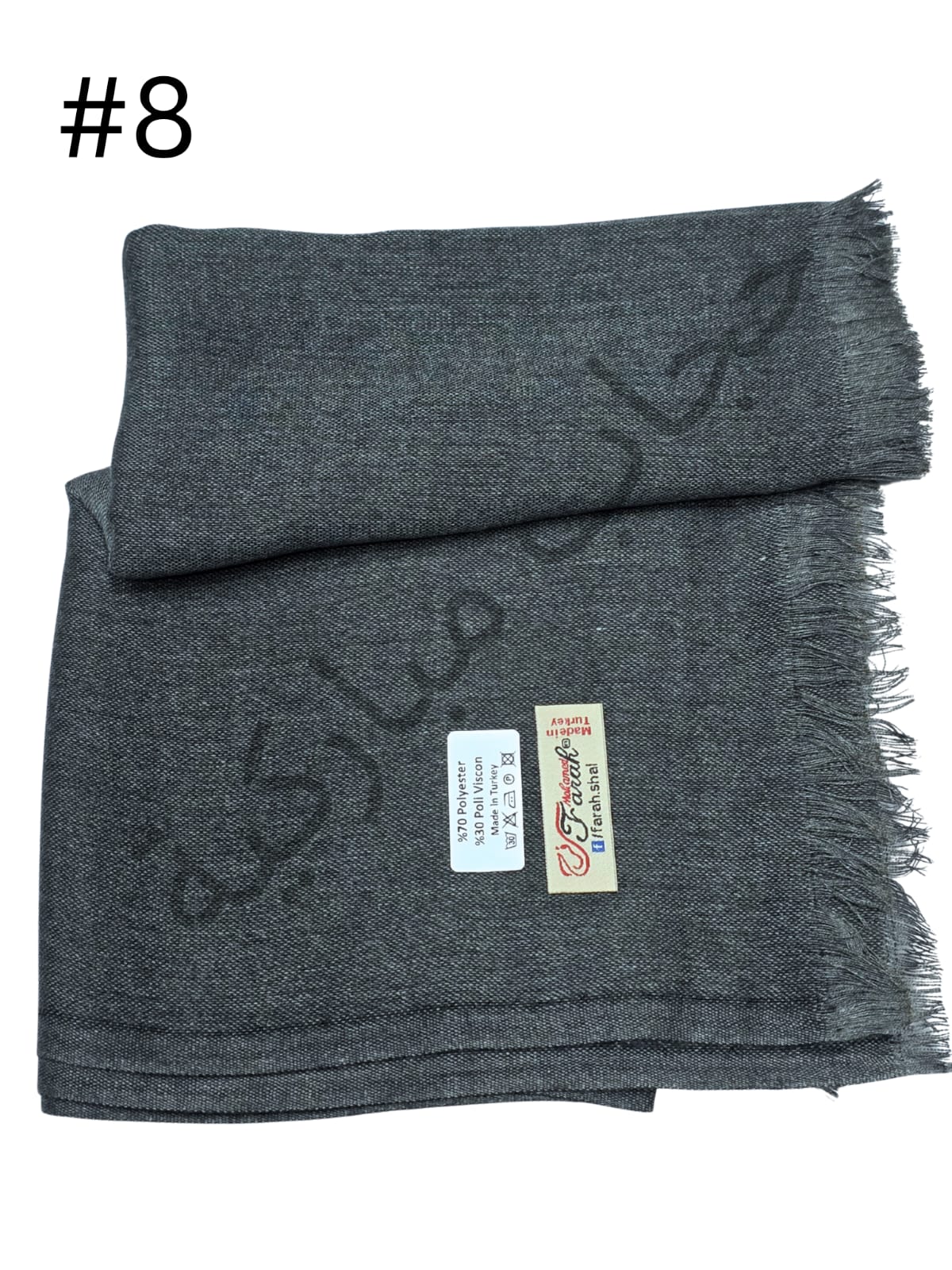 Shawl turkish Small (#8 Jeans Shade)