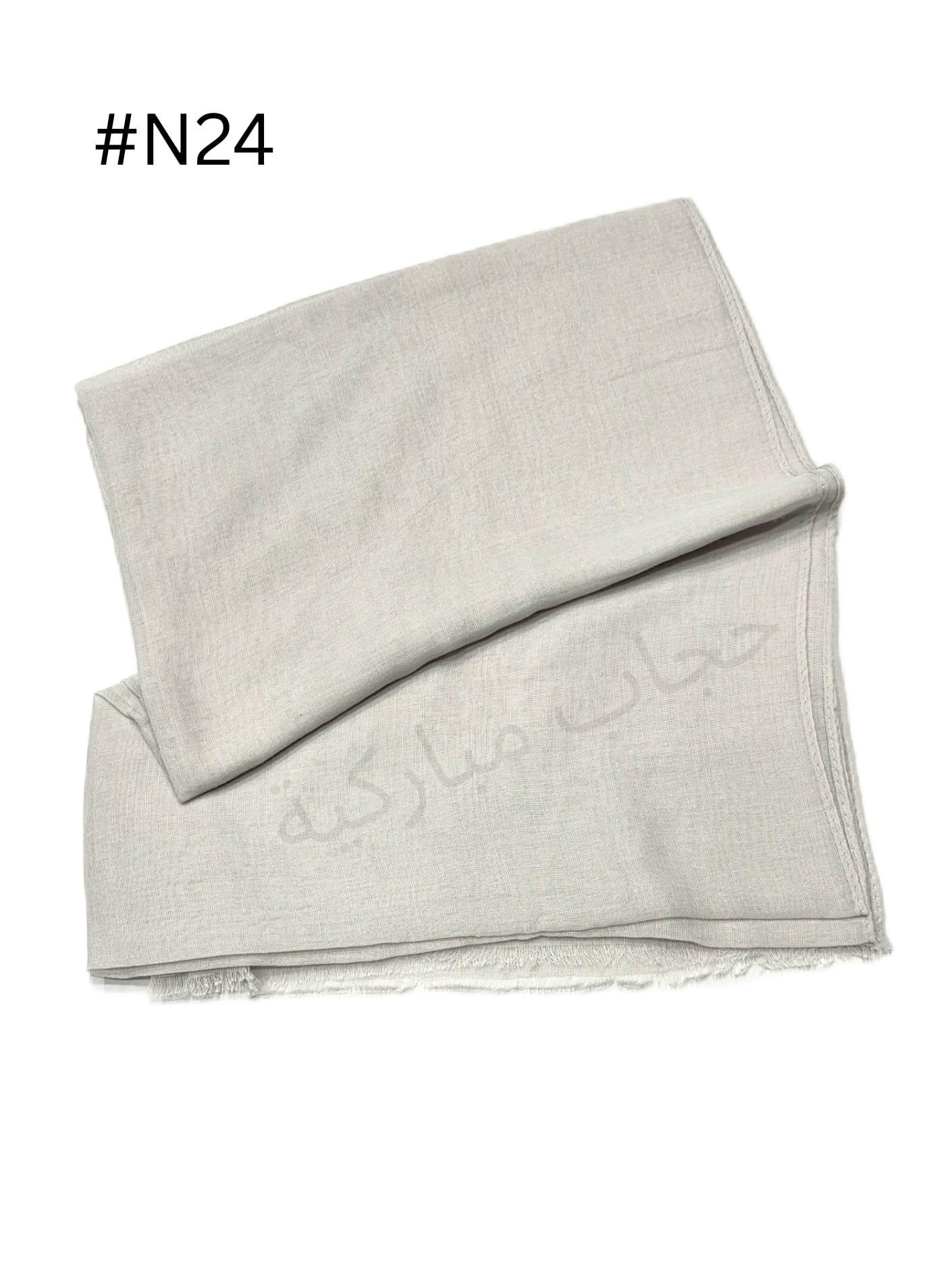 Light weight shawl without jafsa (Light Beige #N24)