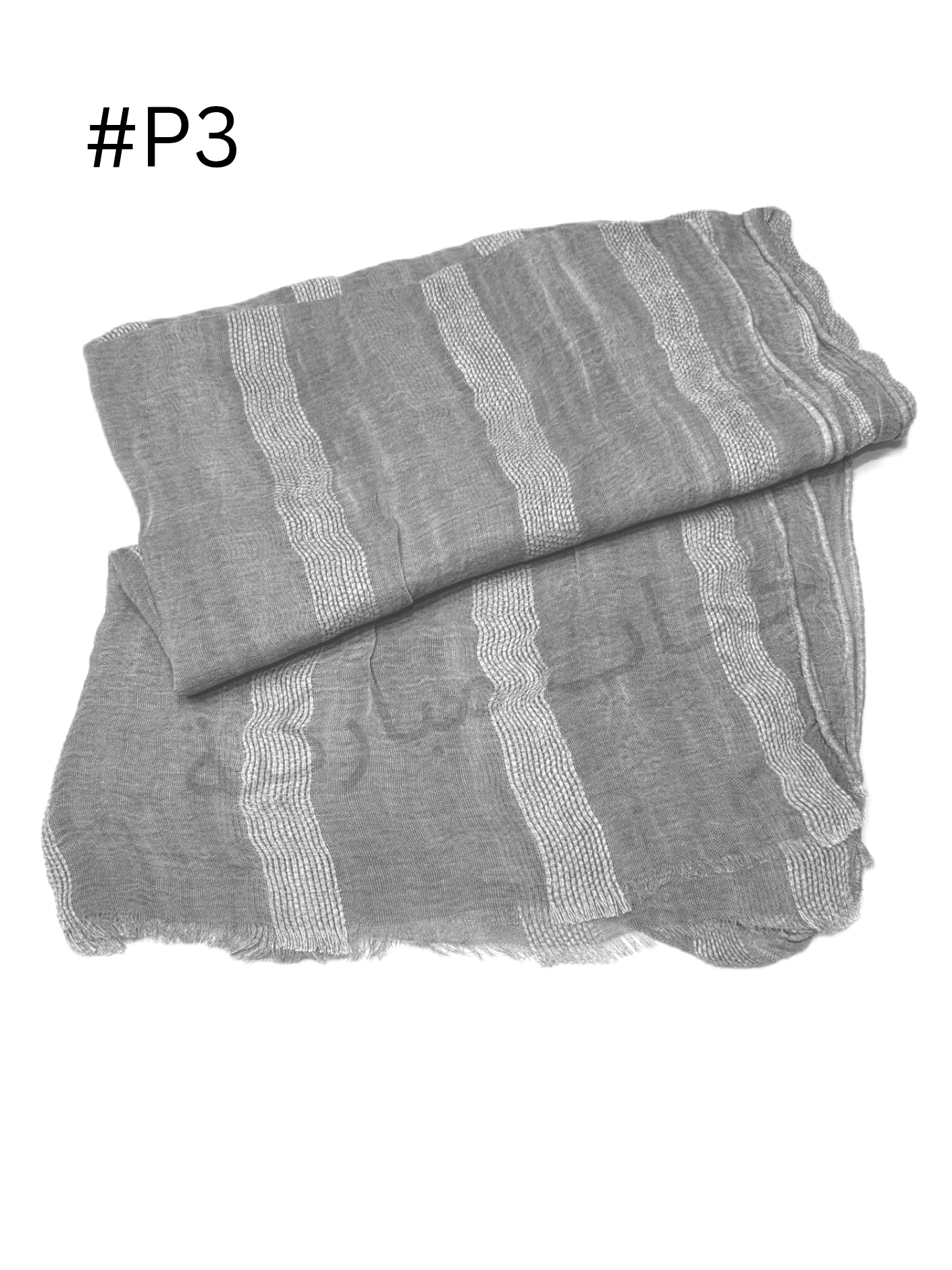 شال تايلندي مخططة (بيج#P3)