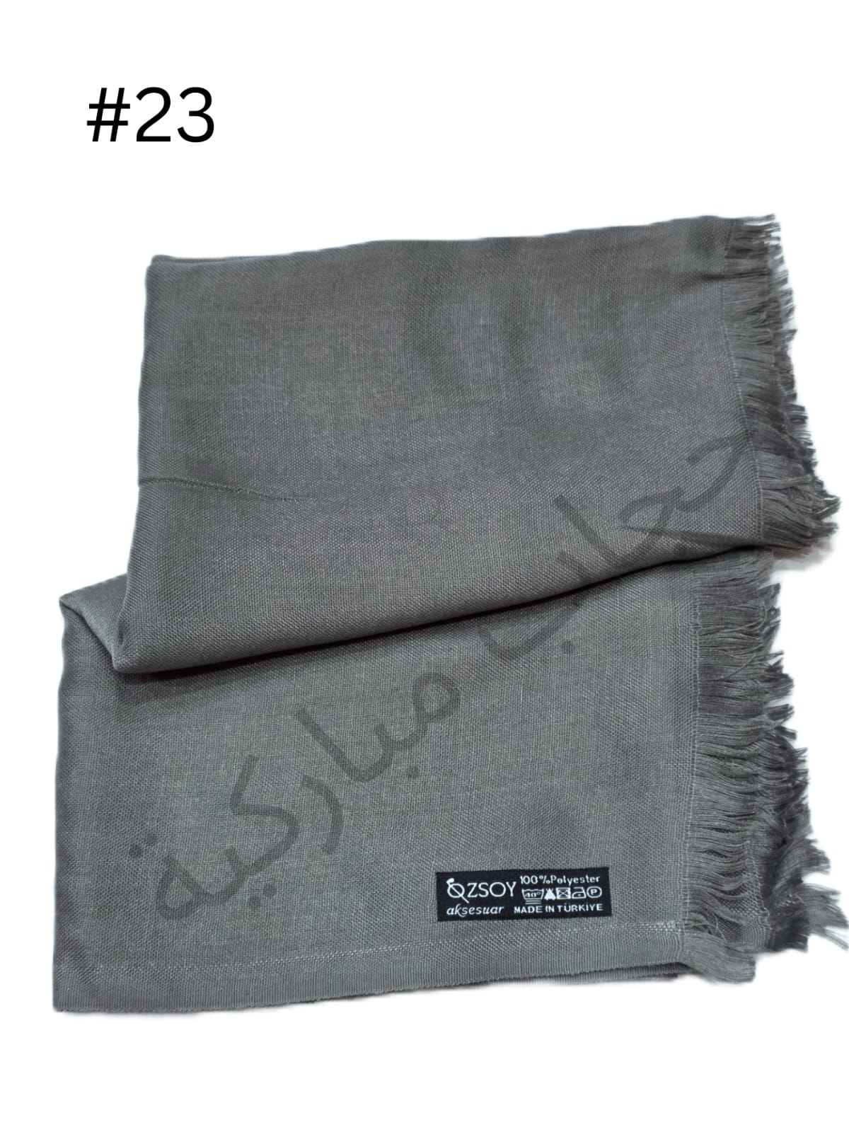 Turkish shawl without jafsa (Grey #23)