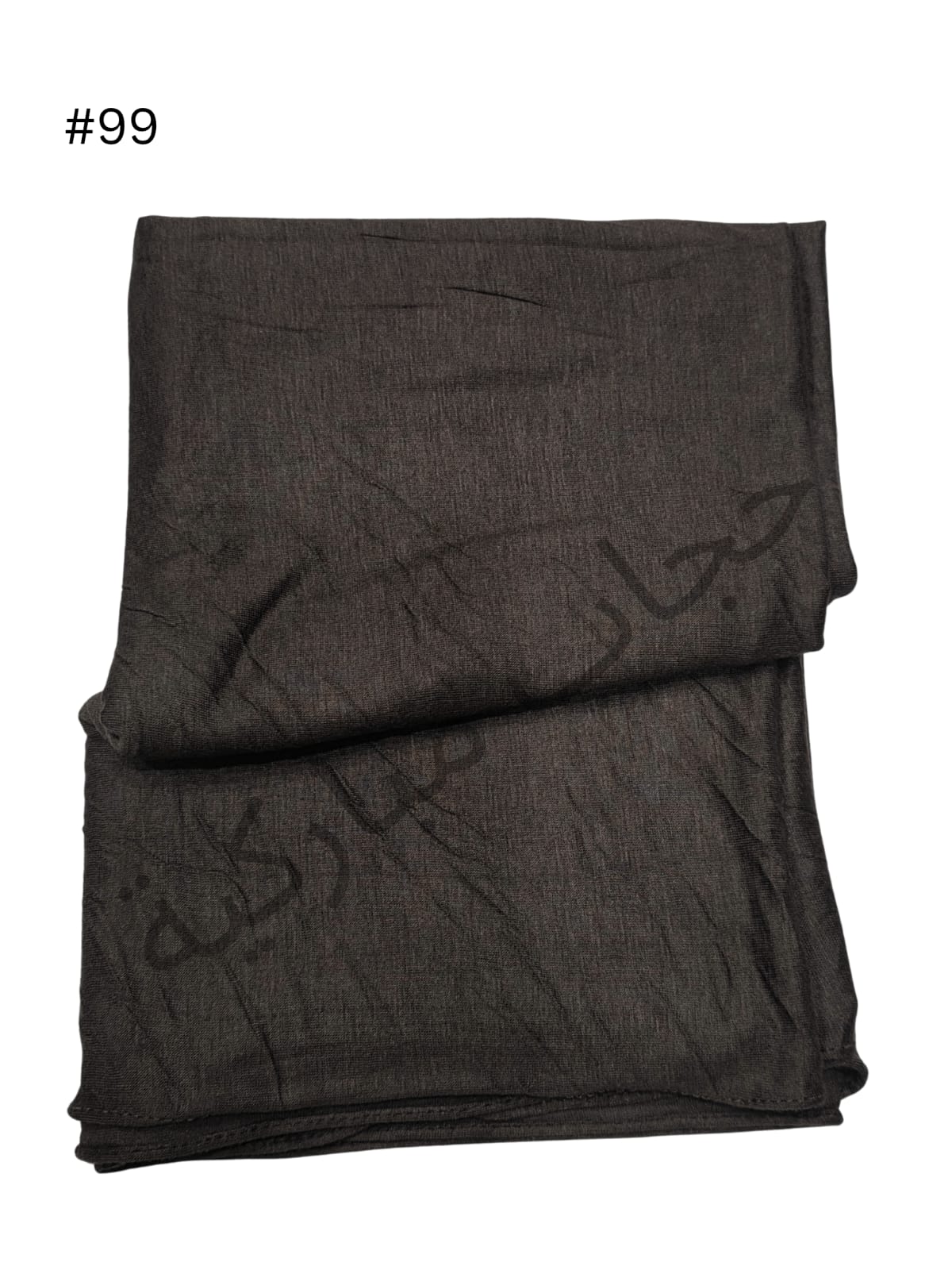 Cotton Double stretch without jafsa (Dark Brown#99)