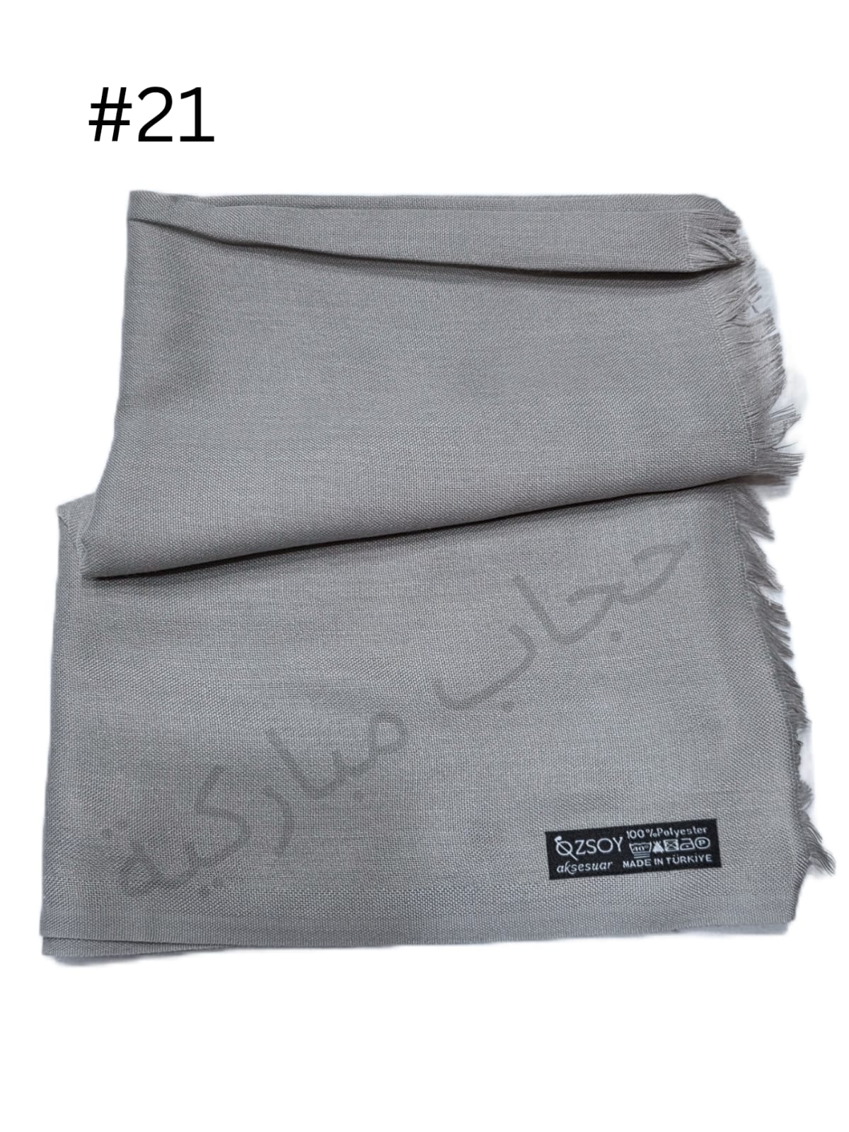 Turkish shawl with jafsa (Grey#21)