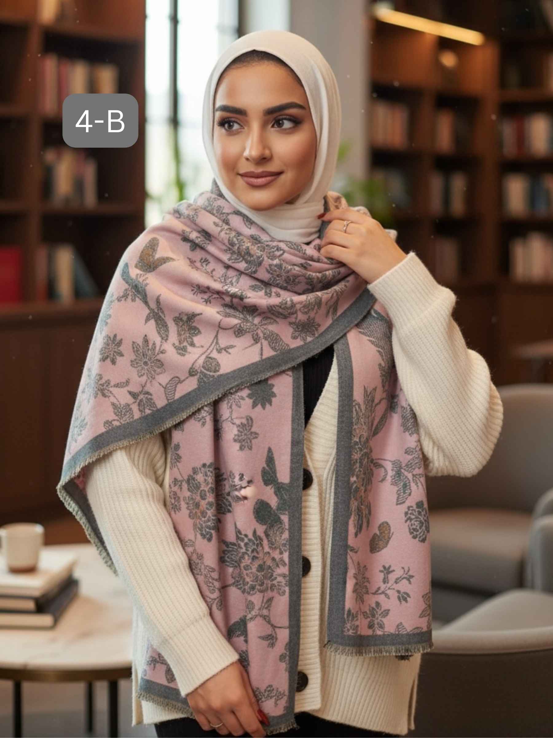 Shawl kashmiri (4-B)