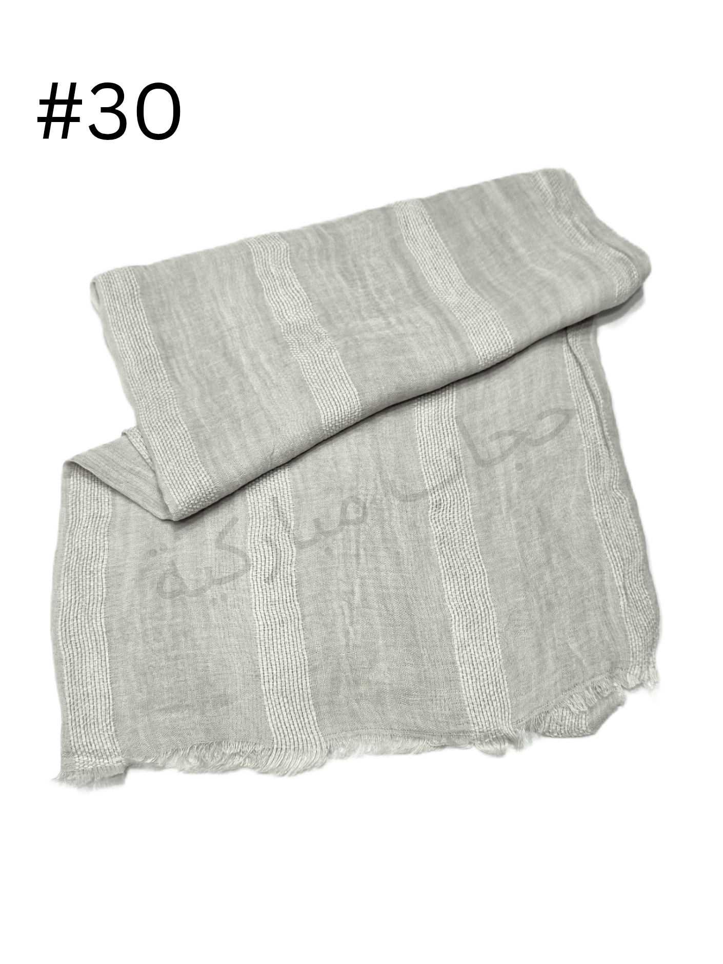 شال تايلندي مخططة (بيج فاتح #30)