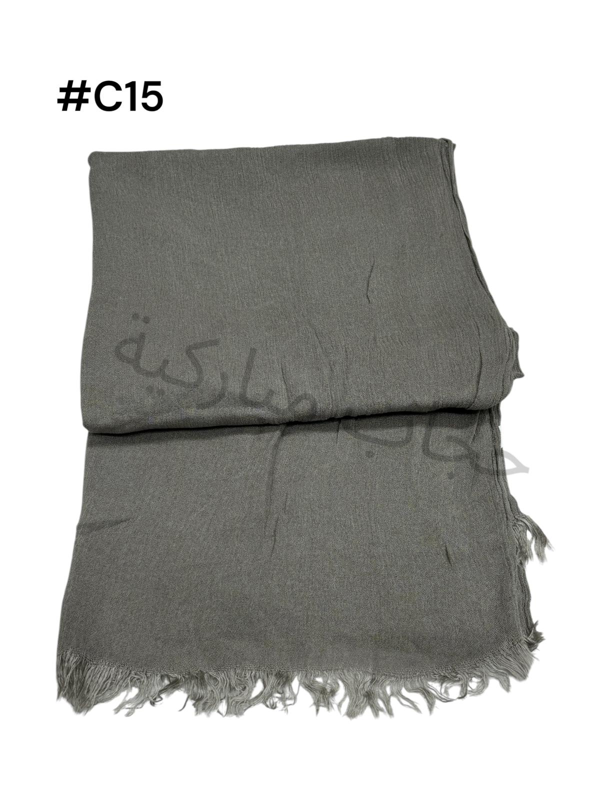 شال تايلندي رمادي (#C15)